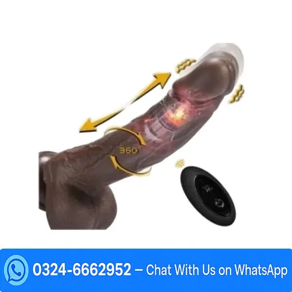 Silicone 3 In 1 Realistic Dildo In Pakistan