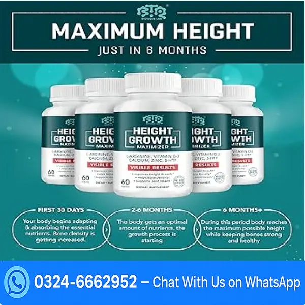Silver Peaks Height Maximizer in Pakistan