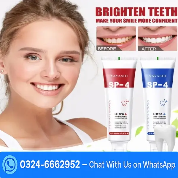 SP4 Toothpaste Ultra Whitening in Pakistan
