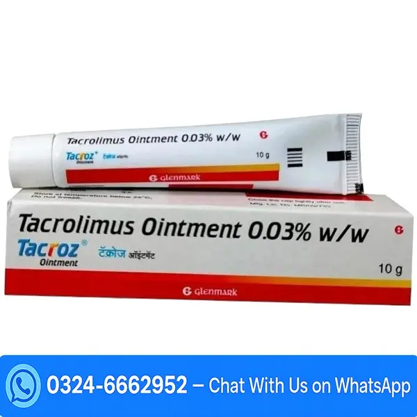 Tacroz 0.03% Ointment Price In Pakistan