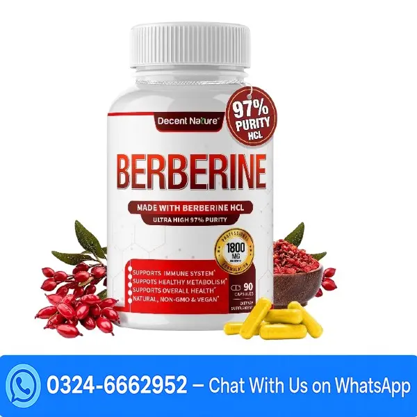 Toplux Nutrition Berberine Extract Capsules in Pakistan