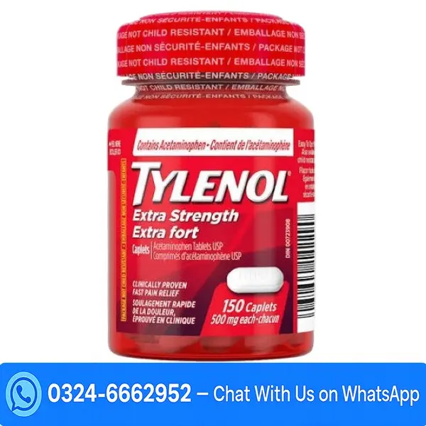 Tylenol Extra Strength 500mg Caplets in Pakistan