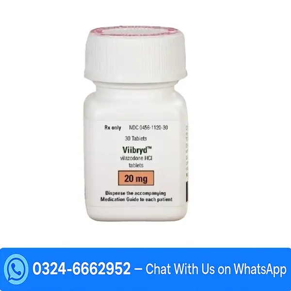 Vilazodone (Viibryd) 20 Mg In Pakistan