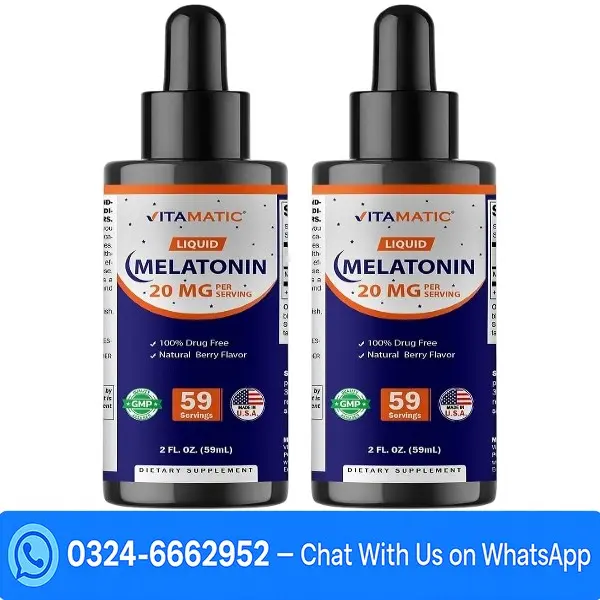 Vitamatic Melatonin 20mg Liquid Drops In Pakistan