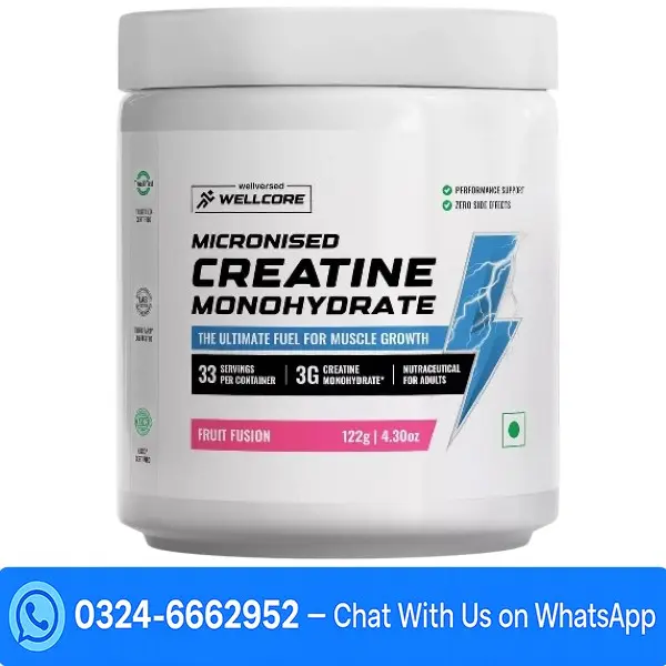 Wellcore Micronised Creatine Monohydrate Capsules in Pakistan